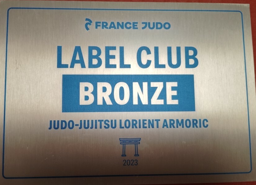 Label Bronze France Judo