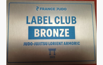 Label Bronze France Judo